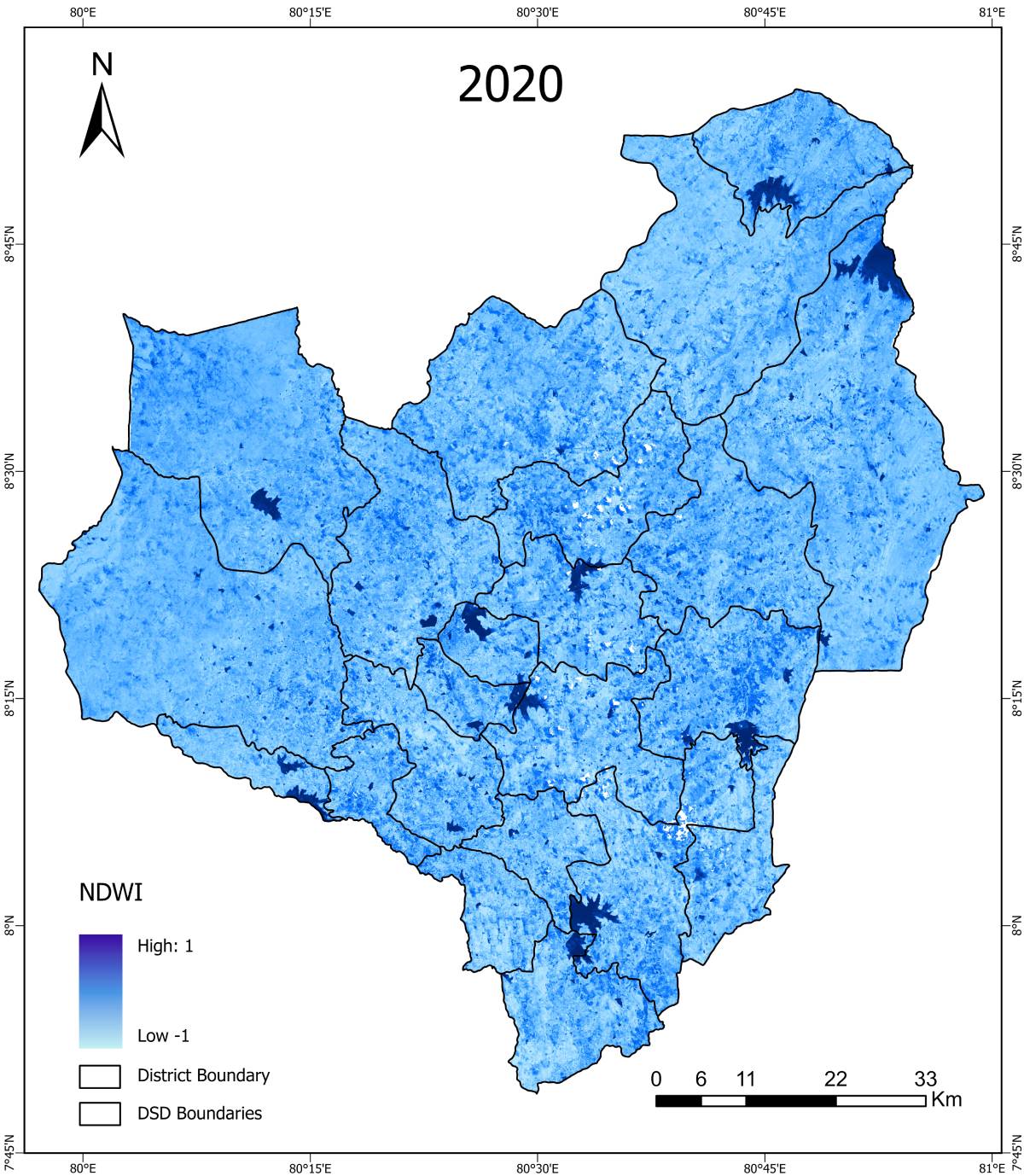 NDWI Yala 2020